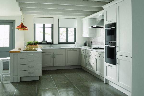 white kitchen cupboards