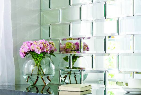 brick shape mirror tiles